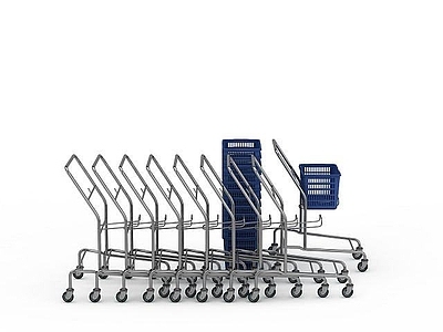 现代妆台妆凳 购物篮购物车