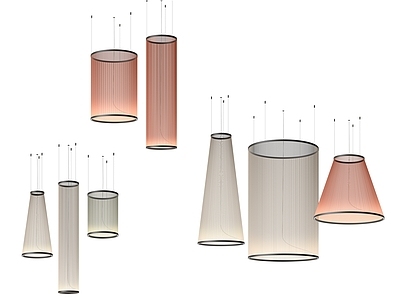 现代意式灯具组合 灯具组合 vibia