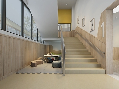 现代幼儿园 幼儿园教室 幼儿园活动教室 班级教室