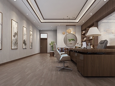 现代幼儿园 董事长办公室 办公室