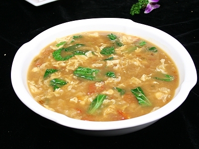 现代中式其他纸书本 美食海报家常菜 疙瘩汤