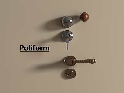 锁 钥匙 门锁 门把手 门锁 多巴胺 包豪斯