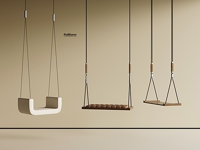 现代秋千椅 现代户外秋千