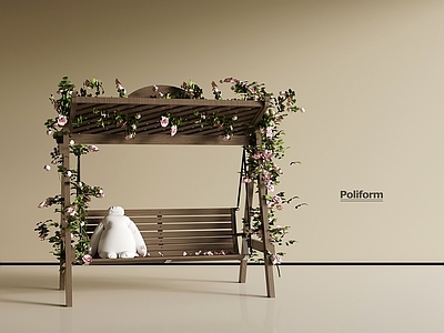 现代秋千椅 现代户外秋千椅