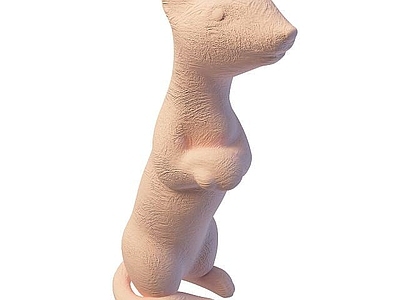 现代老鼠雕塑