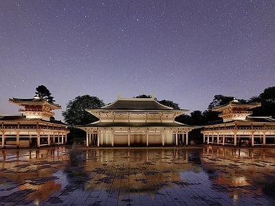 中式其他景观小建筑 古代殿宇楼阁