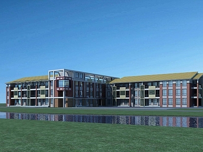 现代幼儿园 幼儿园建筑外观