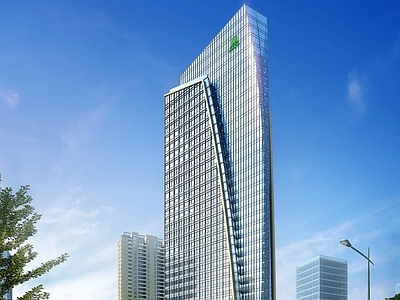 现代办公楼 现代高层商业办公