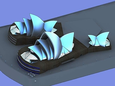 现代其他文体建筑 悉尼歌剧院