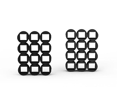 现代妆台妆凳 展示柜