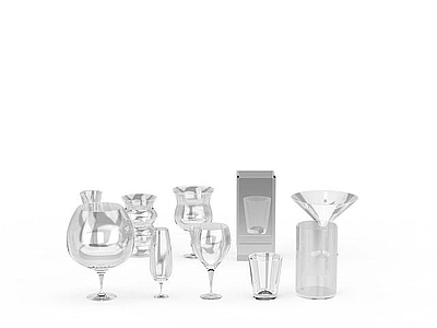 现代麻将桌 玻璃杯