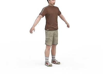 现代运动装男子