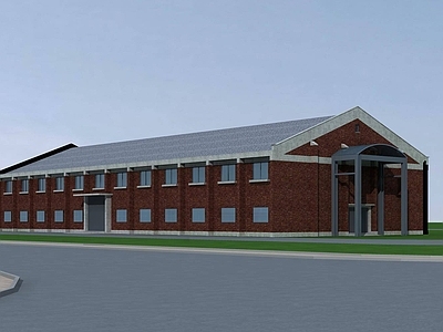 现代厂房 工业厂房