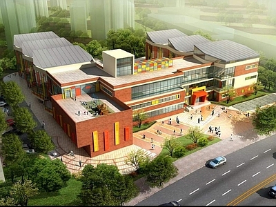 现代幼儿园 幼儿园建筑