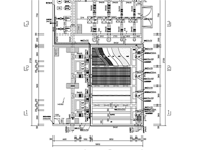 水处理 气水反冲洗翻板滤 施工图