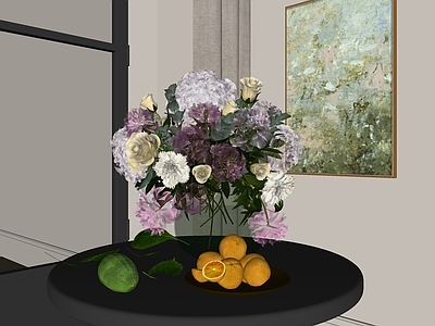 现代花艺 花艺摆件 插花花艺 康乃馨花艺 花卉花瓶