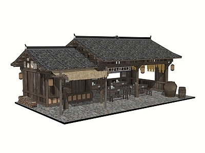 中式古建筑 古建 木构 民居 景区商业 客栈