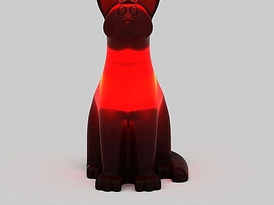 现代小猫台灯