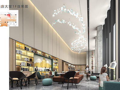 酒店 四星酒店 餐厅 包房 施工图