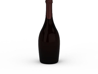 现代高档红酒瓶