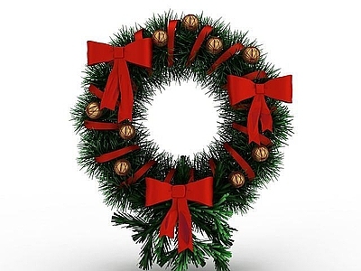 现代妆台妆凳 圣诞节松针花环