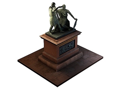 现代其他景观小品 雕塑