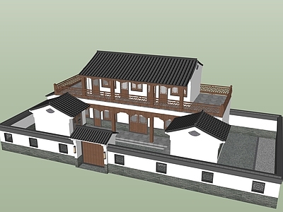 中式四合院 四合院