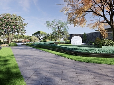 现代口袋公园 现代公园设计 口袋公园