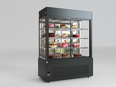 现代甜品面包店 蛋糕店蛋糕冷柜