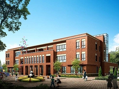 现代幼儿园 幼儿园建筑