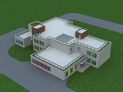 现代幼儿园 幼儿园建筑