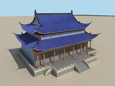 中式古建 仿古建筑 宫殿