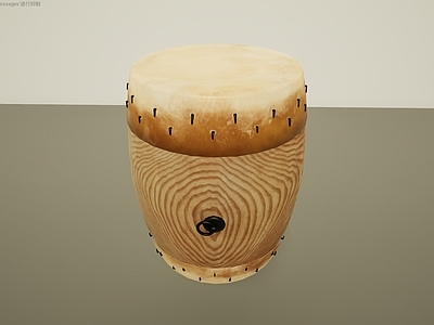 现代文物古代乐器鼓