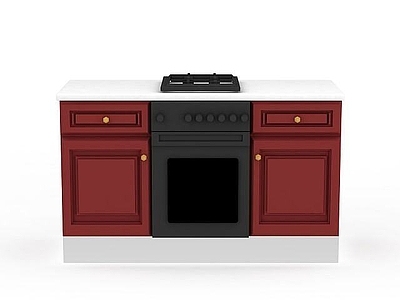 现代高档台式煤气灶