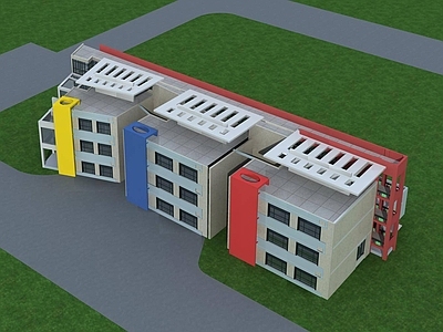 现代幼儿园 幼儿园建筑