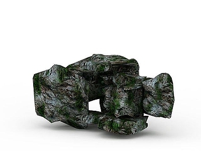 现代其他景观小品 景观石材