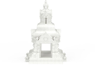 现代其他景观小品 室外建筑雕像