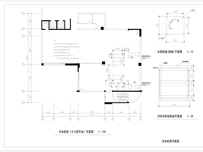 其他工装空间 实验室 洁净厂房 空调净化图 施工图