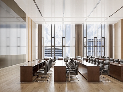 现代新中式报告厅 会议室 报告厅