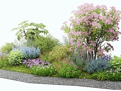 花 花草组合 花境 灌木 植物堆 花坛植物