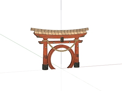 日式其他门 日式鸟居门