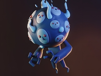 现代艺术装置 玩具抽象摆件