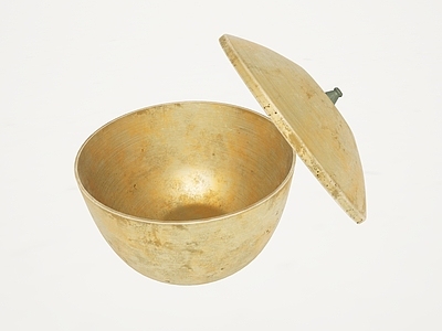 现代铜器餐具碗