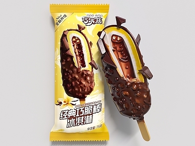 酒水食物 雪糕 冰淇淋 冰棍 巧乐兹 巧克力雪糕