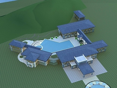 现代烟酒店 度假酒店