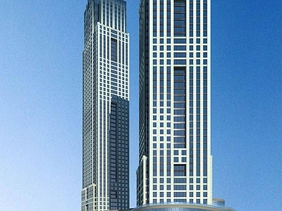 现代办公楼 现代超高层商业办