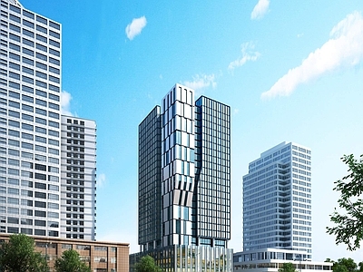 现代烟酒店 现代高层酒店式公