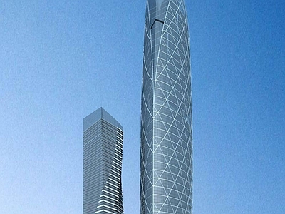 现代其他办公空间 现代超高层商业办