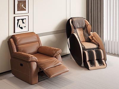 现代按摩椅 按摩椅 全自动按摩椅