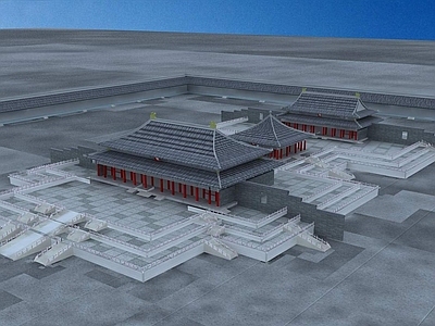 中式古建 寺庙 古建 宫殿